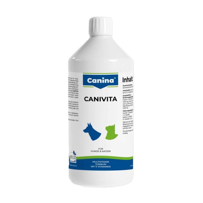 Canina Canivita 1L витаминный тоник с быстрым эффектом