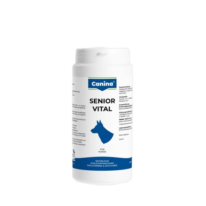 Canina Senior Vital 250g вітаміни для собак старше 7 років
