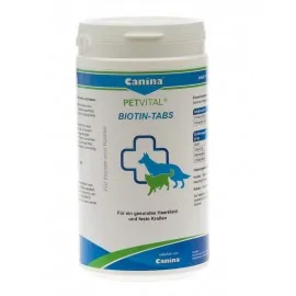 Canina PETVITAL Biotin-Tabs 100гр для вибагливих собак та котів..