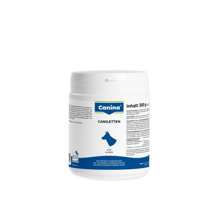 Canina Caniletten 300g (150 таб) комплекс для дорослих собак