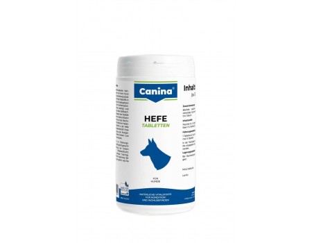 Canina Hefe 800г (992 табл) комплекс з ензимами, амін.к-тамі, віт.