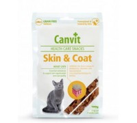 Skin&Coat - CANVIT- Скин энд Коат - лакомство для кошек, 100г..