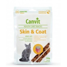 Skin&Coat - CANVIT- Скин энд Коат - лакомство для кошек, 100г*