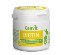 BIOTIN - CANVIT- Биотин - добавка для здоровья кожи и шерсти кошек, 10..