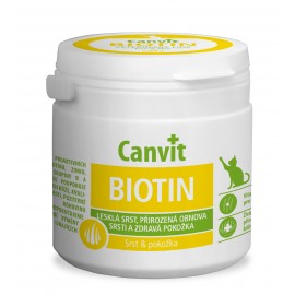 BIOTIN - CANVIT- Биотин - добавка для здоровья кожи и шерсти кошек, 10..