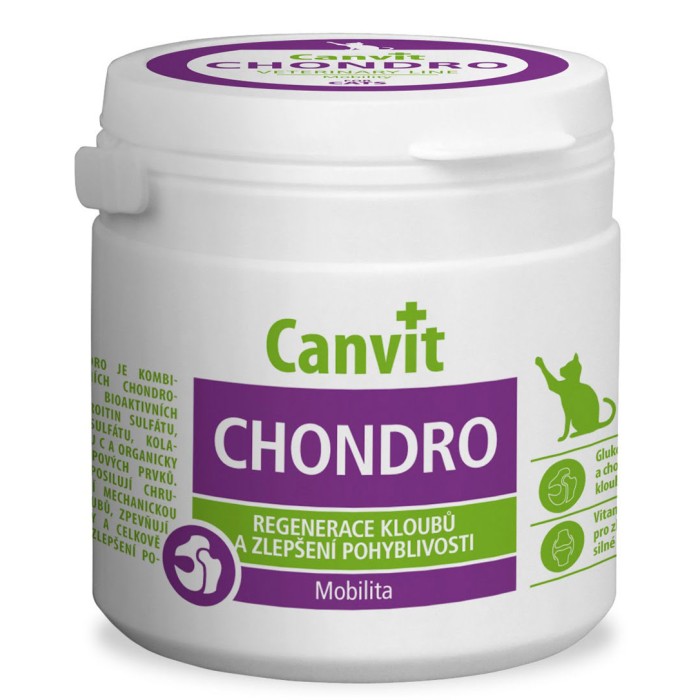 CHONDRO - CANVIT - Хондро - добавка для здоров'я суглобів кішок, 100г