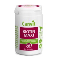 BIOTIN MAXI - CANVIT добавка для здоров'я шкіри та вовни собак великих порід, 500г