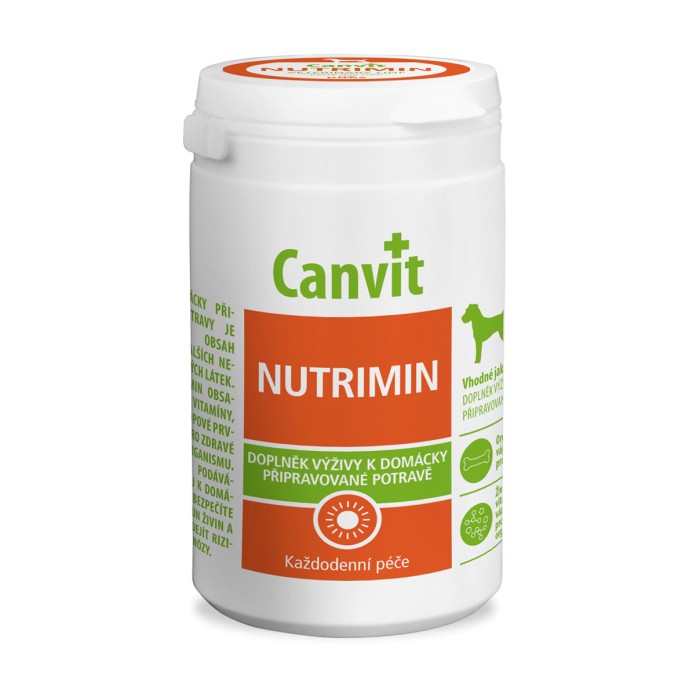 NUTRIMIN - CANVIT - Нутримин - мультивитаминная добавка для собак при кормлении домашней едой, 230г