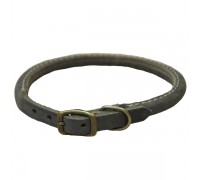 Coastal Circle-T круглий шкіряний нашийник для собак, 1,6 см Х40 см, с..