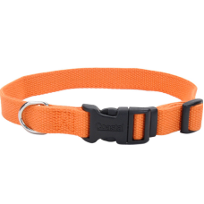 Coastal New Earth Soy Dog Collar КОСТАЛ СОЕВЫЙ ЭКООШЕЙНИК для собак, XXS. 1см х 15-20см оранжевый