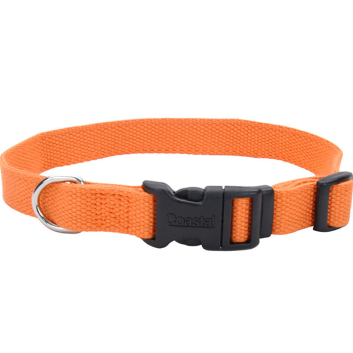 Coastal New Earth Soy Dog Collar КОСТАЛ СОЄВИЙ ЕКОЗШЕЙНИК для собак, XXS. 1см х 15-20см помаранчевий