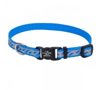 Coastal Lazer світло-відбиваючий нашийник для собак, 1смХ20-30см, блак..
