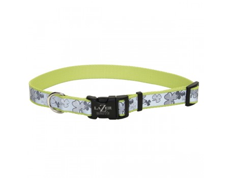 Coastal Lazer світло-відбиваючий нашийник для собак, 1,6смХ30-45см, конюшина.