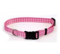 Coastal Pet Attire Style нашийник для собак, 2,5смХ45-71см, рожева точ..
