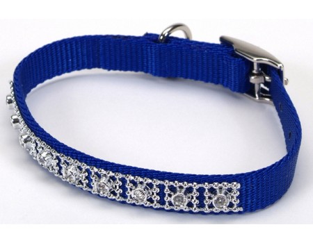 Coastal Jeweled ошейник для собак , голубая лагуна, 1 см.Х25 см.