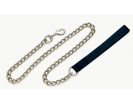 Coastal Titan Chain поводок-цепочка, тонкий для собак , красный, 2 мм.Х1,2 м.