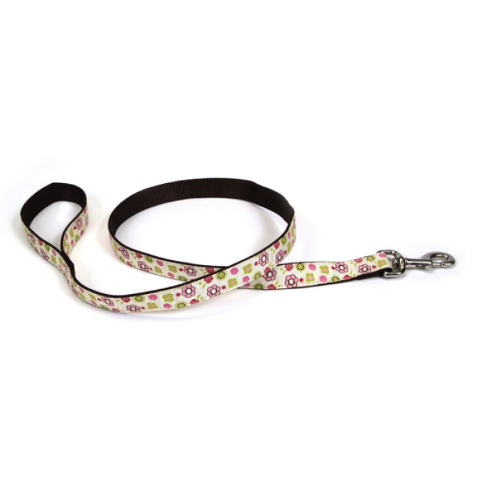 Coastal Pet Attire Ribbon поводок для собак, 1,6смХ1,2м , орхидея букет.