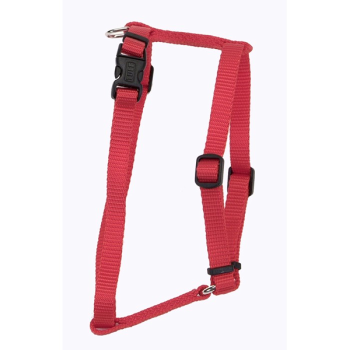 Coastal Nylon Adjustable шлей для собак, нейлон, червоний, 1,6 см. Х40-66 см.