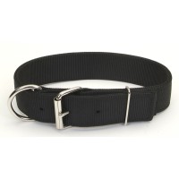 Coastal MACHO DOG подвійний нашийник для собак, нейлон, чорний, 4,5 см. Х61 см.