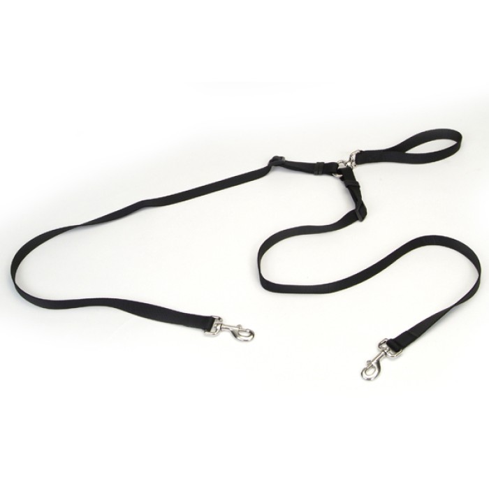 Coastal 2 Dog Walker повідець для 2-х собак, нейлон, 1,6 см. Х1, 2 м.