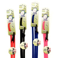 Coastal Lit"l Pals Nylon поводок для собак, 0,8смХ1,8м , красный.