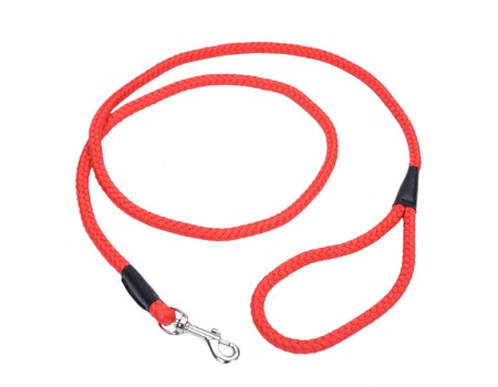 Coastal Rope Dog Leash круглий повідець для собак, червоний, 1,8м.