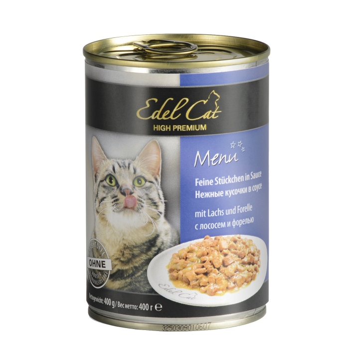 Edel Cat k 400g лосось та форель