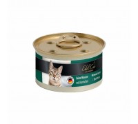 Edel Cat heart k Вологий корм для кішок ніжний мус із кроликом 85 гр...