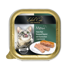 Edel Cat k 100g паштет кролик