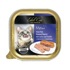 Edel Cat k 100g паштет лосось и форель