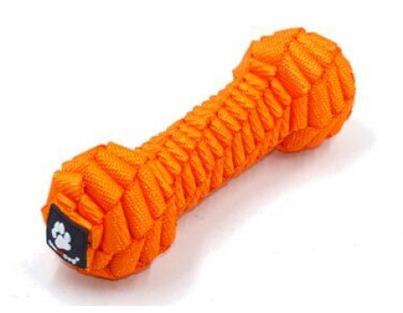 Іграшка для собак Кісточка М плетена «Stretch» GimDog 19,5 см
