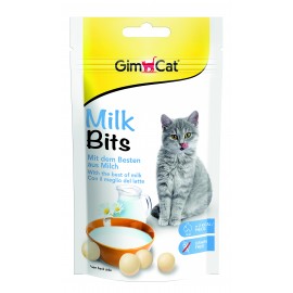 Ласощі для кішок MilkBits GimCat вітамінізовані з молоком, 40г..