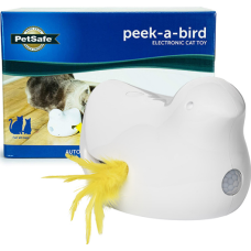 PetSafe Peek-a-Bird Electronic Cat Toy ПЕТСЕЙФ ПТАШКА інтерактивна іграшка для котів, 10х15,6х12 см.