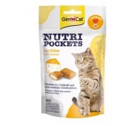Подушечки Gimcat Nutri Pockets з сиром та таурином 60г..