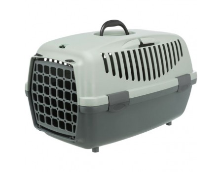 Переноска "Capri 3", Be Eco, TRIXIE, S: 40х38х61см, антрацит/сіро-зелений