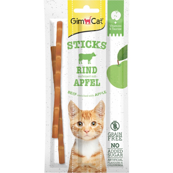 Дуо-палички з яловичиною та яблуками Gimcat Superfood 3 шт