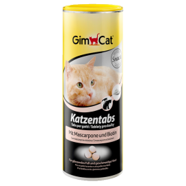 Витамины с сыром Маскарпоне, биотином и ТГОС для кошек Gimpet Katzenta..
