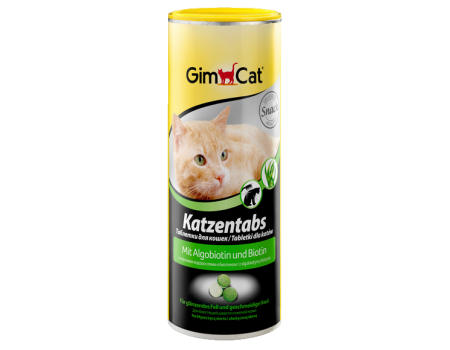 Вітаміни з морськими водоростями та біотином для кішок Gimpet Katzentabs 425 г (710 шт)