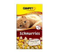 Вітамінізовані серця з таурином та куркою для кішок Gimpet Schnurries ..