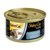 Консерви Gimpet Shiny Cat Тунець для кішок з креветками 70г