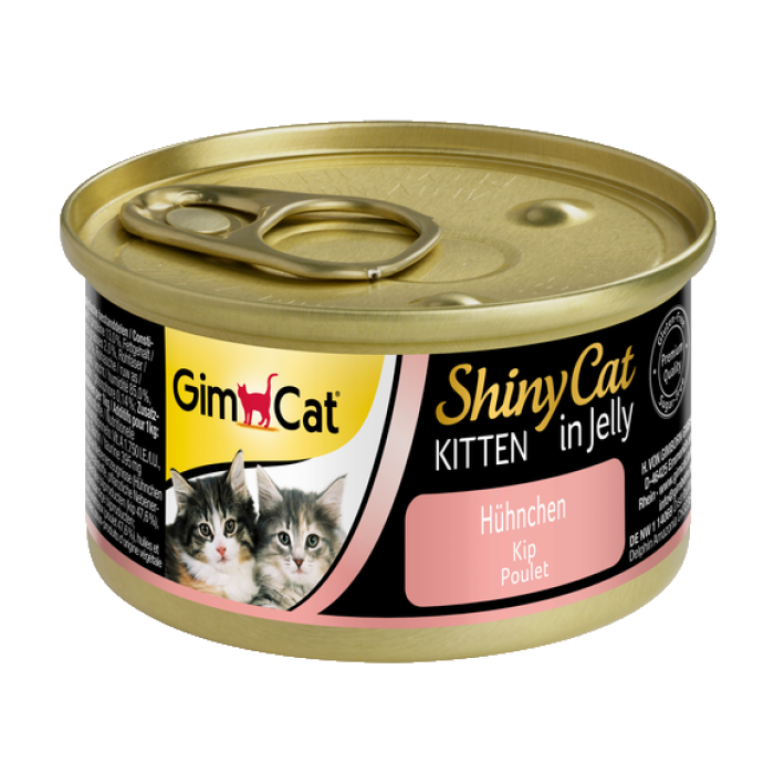 Консерви для кошенят Gimpet ShinyCat Kitten Курча