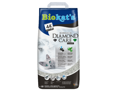 Наполнитель Biokat’s Diamond Care Classic 8 L