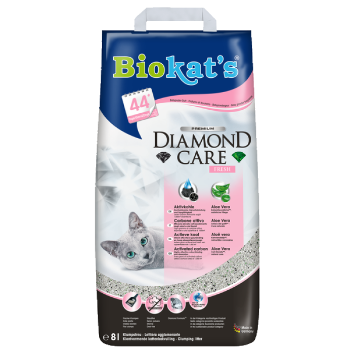 Наполнитель Biokat’s Diamond Care Fresh 8 L