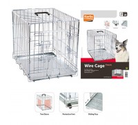 Karlie-Flamingo Wire Cage КАРЛИ-ФЛАМИНГО клетка для собак, двухдверная..