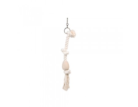 Karlie-Flamingo Tarzan КАРЛИ-ФЛАМИНГО ТАРЗАН игрушка для птиц, веревка с узлами , 5х35 см., маленький.