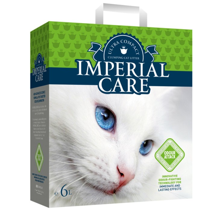 ІМПЕРІАЛ КАРЕ КОНТРОЛЬ ПАХУ З АРОМАТОМ ЛІТНЬОГО САДУ (Imperial Care Odour Attack) ультра-комкующийся наповнювач в котячий туалет, 10 кг.