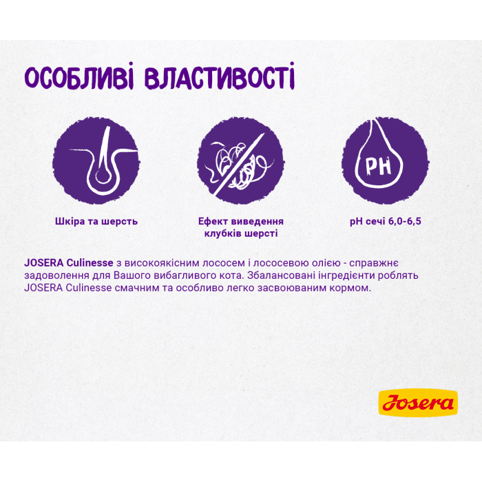 Josera Culinesse - корм Йозера Кулінезе для дорослих котів 10 кг