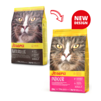 Josera Naturelle (Indoor) - беззерновой корм Йозера Натурель для стерилизованных кошек  с  чечевицей и форелью,  2 кг