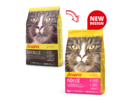 Josera Naturelle (Indoor) - беззерновий корм Йозера Натурель для стерилізованих кішок із сочевицею та фореллю, 2 кг