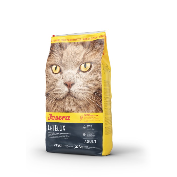 Josera Catelux - корм Йозера Кетлюкс для дорослих котів зі схильністю до утворення грудок вовни 400г